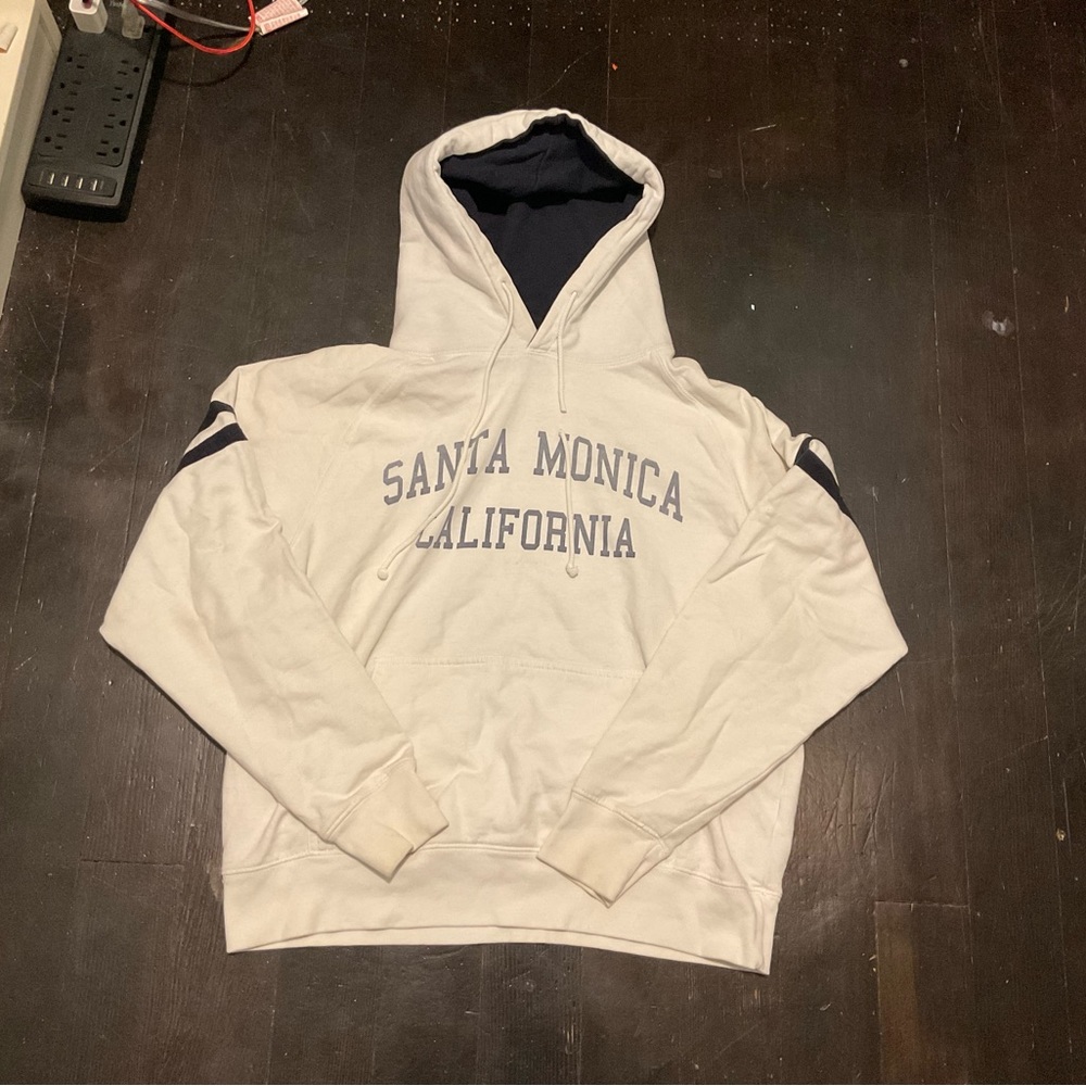 White Brandy Melville Santa Monica Hoodie